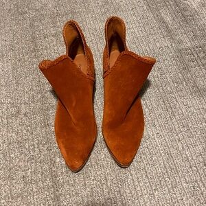 Lucky Brand suede bootie